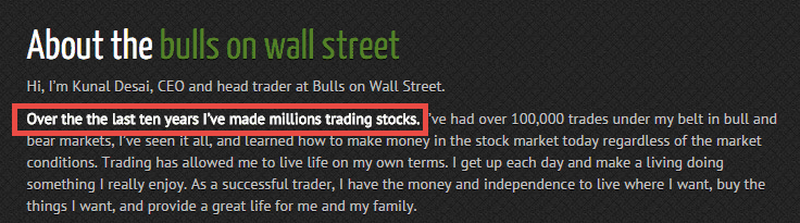 Bulls On Wall Street Review